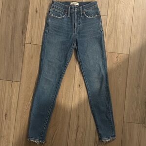 Madewell High Rise Skinny Jeans size 26